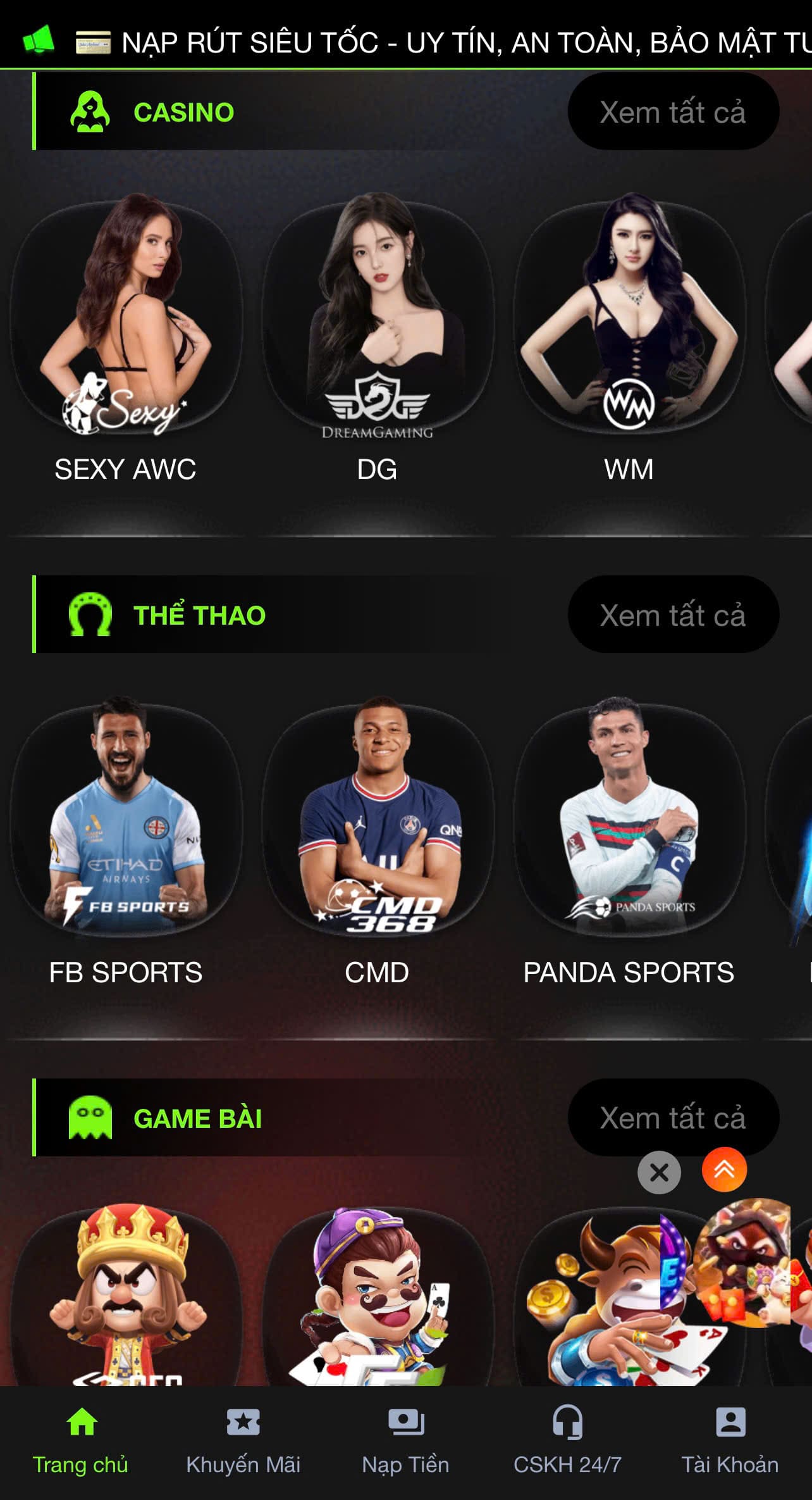 App Nhà cái pe78906